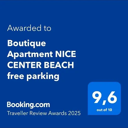 Boutique Center 3 Min Walk , Free Parking Appartement Nice